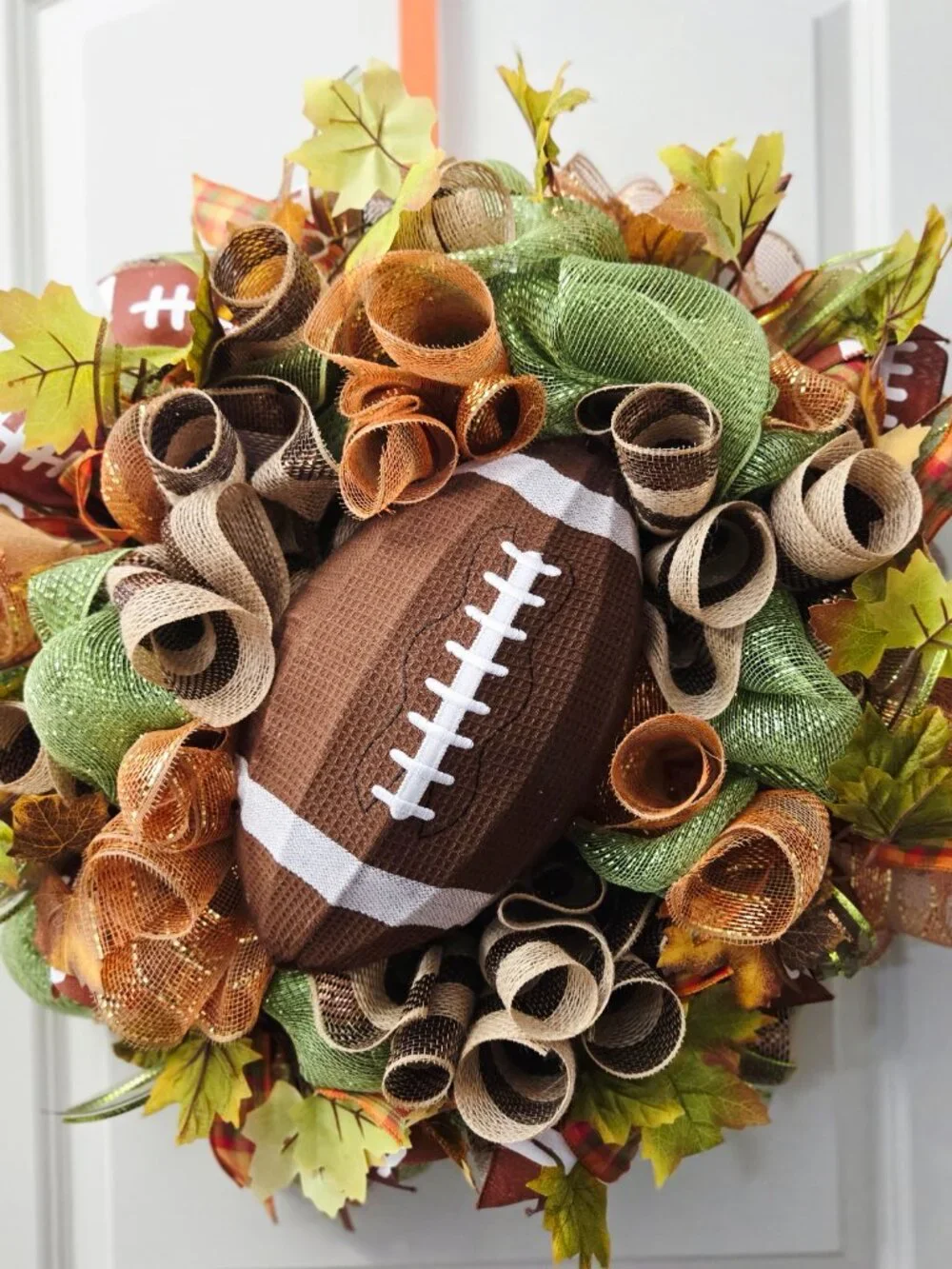 Football & Fall Wreath